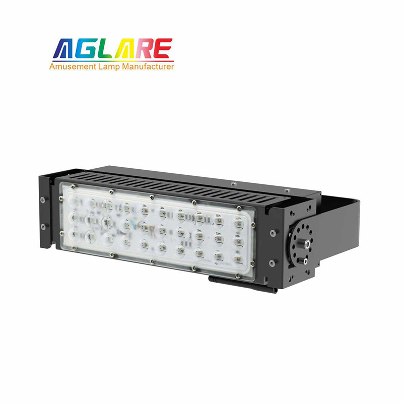 LED彩色投光灯 带遥浚？？50W变色RGB泛光灯